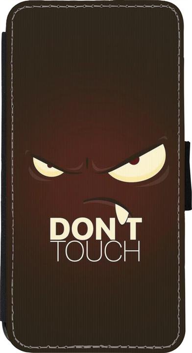 Produktbild PhoneLook Hülle Wallet schwarz Angry Dont Touch (Apple iPhone 11 Pro Max)