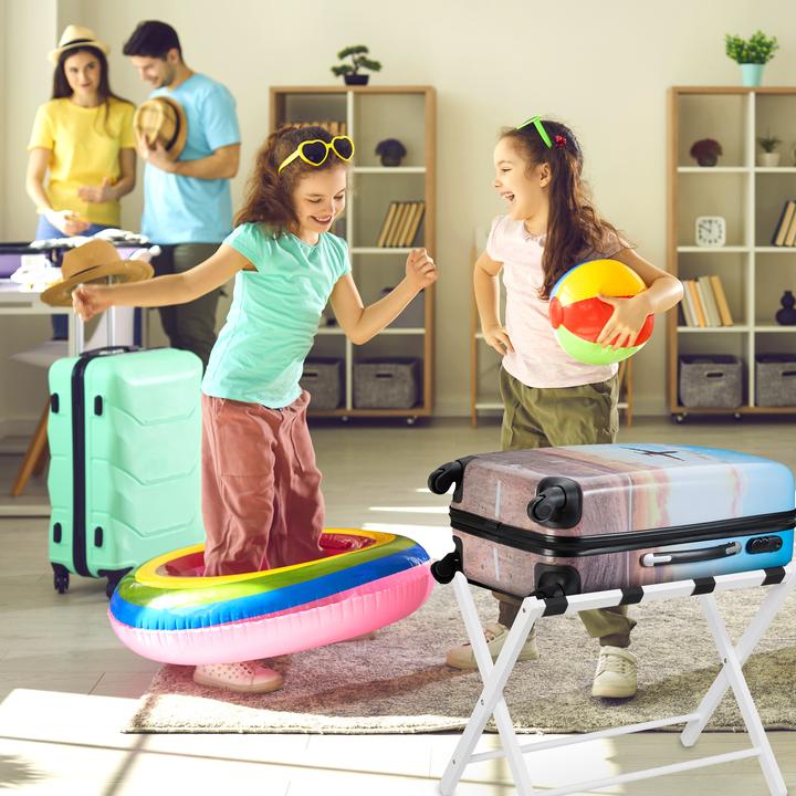 Actual product image Relaxdays suitcase rack (Suitcase rack)