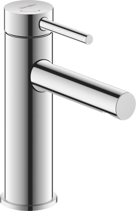 Duravit Circle single-lever basin mixer M FreshStart, without pop-up waste, 117 mm projection, chrom