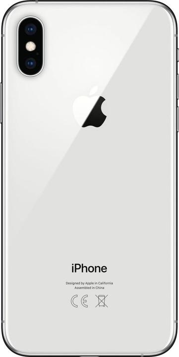 Actual product image Apple iPhone XS Max (512 GB, Silver, 6.50", SIM + eSIM, 4G)