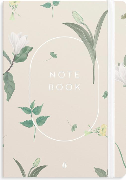 Immagine prodotto Burde Notizbuch Deluxe A5 Floral (A5, Righe)