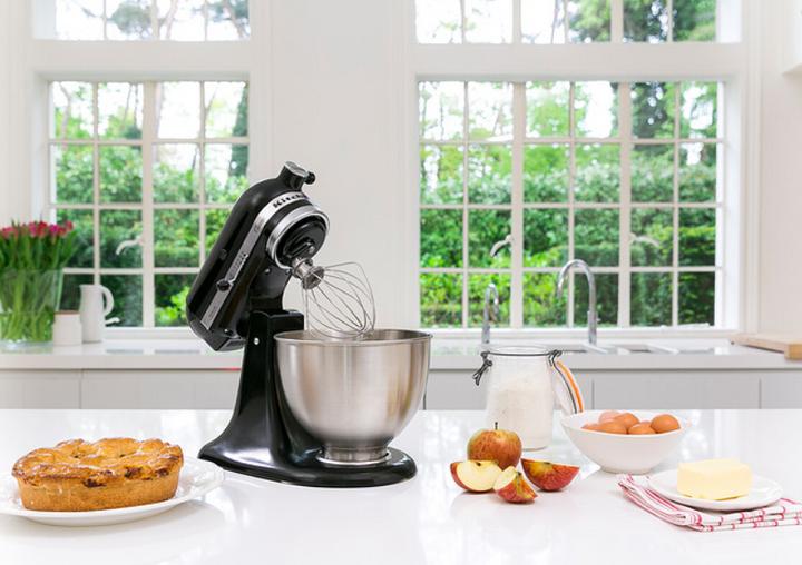 Immagine prodotto KitchenAid 5K45SSEFW Classic, Robot da cucina bianco opaco (250 W)