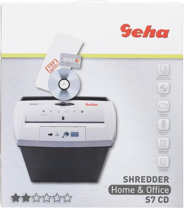 Produktbild Geha Home & Office S7 CD (Streifenschnitt)