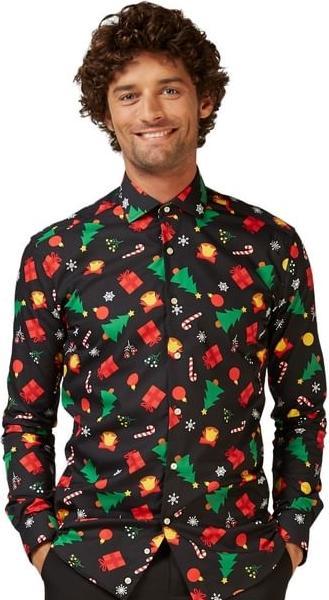 Image du produit OppoSuits Chemise Christmas Icons Black (Taille unique)