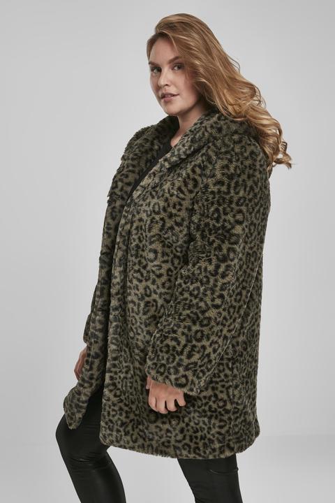 Produktbild Urban Classics Ladies Leo Teddy Coat (L)