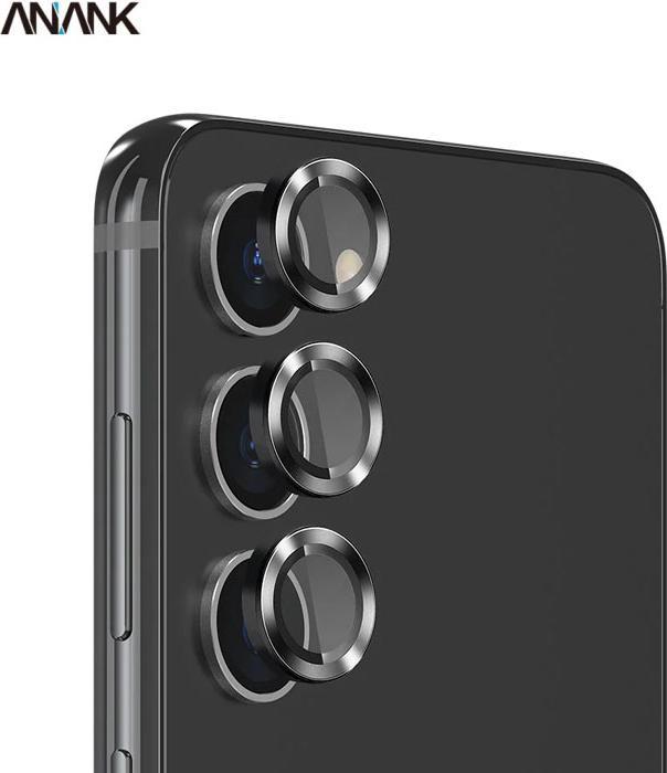 Produktbild Anank Samsung Galaxy S25 Plus - Panzerglas Rückkamera - Schwarz einzeln - (99AR + Corning) (1 Stück, Samsung Galaxy S25+)
