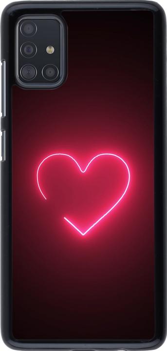 Produktbild PhoneLook Hülle Valentine 2023 single neon heart (Samsung Galaxy A51)
