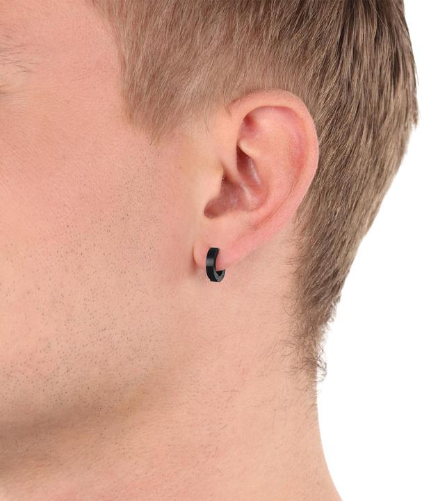 Produktbild S.Oliver Ohrschmuck für Herren, Edelstahl (Edelstahl)