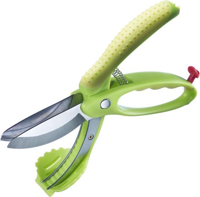 Westmark Display 8 Stk Salatschere, Edelstahl, 22x55.5x6.5 cm (22.50 cm)