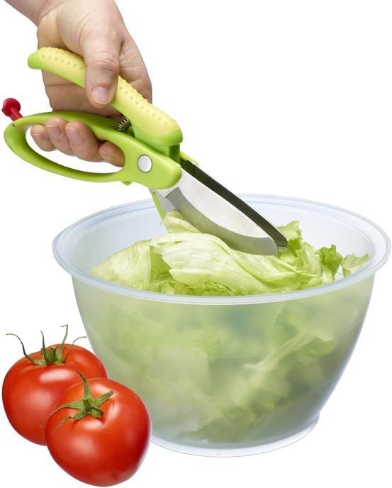 Produktbild Westmark Display 8 Stk Salatschere, Edelstahl, 22x55.5x6.5 cm (22.50 cm)