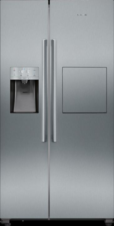 Siemens iQ500, Amerikanischer Side by Side, 178.7 x 90.8 cm, Edelstahl antiFingerprint, KA93GAIDP (560 l)