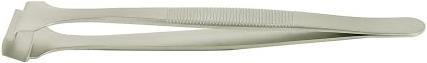 Actual product image Rs Pro Wafer tweezers serrated handles 130mm