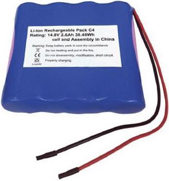 Actual product image Rs Pro 18650 14.8V 2600 mAh 4S1P C4 type (14.80 V, 2600 mAh)