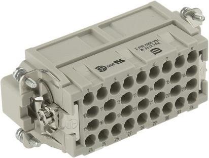 Image du produit Harting INSERT MALE HAN® EE 32P+T, 16A 500VAC