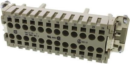 Image du produit Harting Han ES 24P cageclamp skt insert,16A 500V