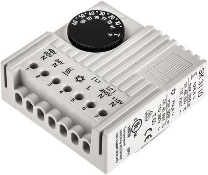 Produktbild Rittal Thermostat 5 bis 55grd 24-230V