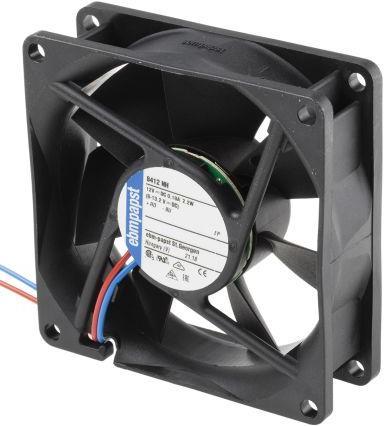 Image du produit Papst VENTILATEUR 80MM 12V 2.2W (80 mm)