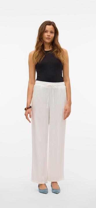 Image du produit Vero Moda VMJESMILO Pantalon à taille moyenne Pantalon à coupe large (M)