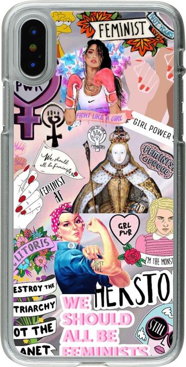 Immagine prodotto PhoneLook Copertina trasparente Girl Power Collage (Apple iPhone XS, Apple iPhone X)