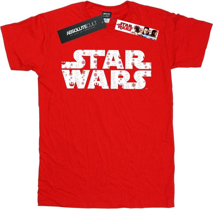 Star Wars Christmas Logo TShirt (XXL)