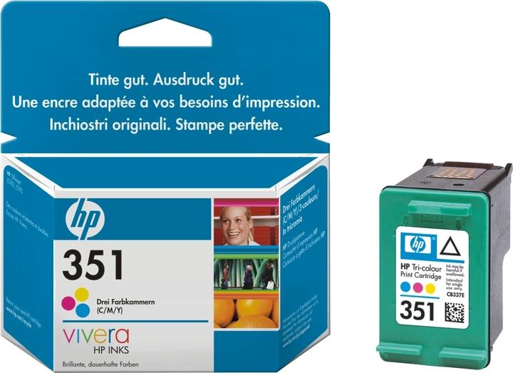 Actual product image HP 351 (M, C, Y)