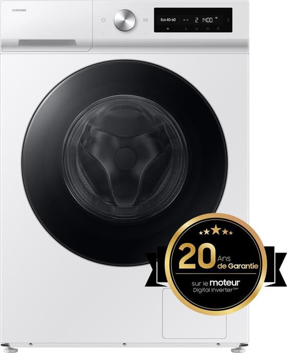 Actual product image Samsung WW90DB7U34GWU3 eco7090 Waschmaschine 9kg | (9 kg, Left)