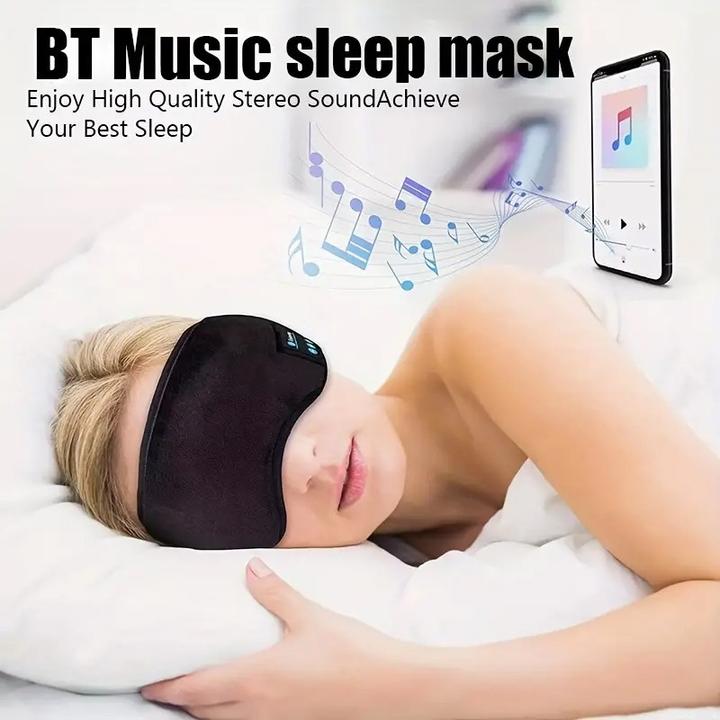 Produktbild Cbx Bluetooth Schlafmaske mit Kopfhörer (keine Geräuschunterdrückung, 8 h, Kabellos)