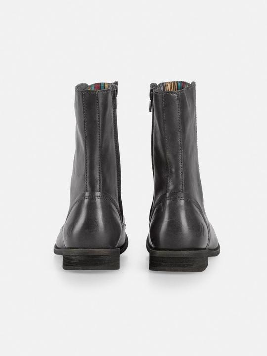 Actual product image Felmini Wide Fit W103 lace-up boot made of genuine leather, with inner zip and low heel. (41)
