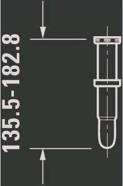 Produktbild Duravit Waschtisch-Röhrensiphon 1 1/4Zoll, chrom (Waschmaschinen-Siphon, 1 1/4")