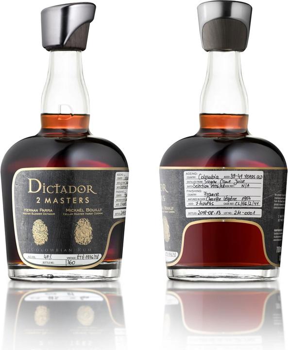 Image du produit Dictador Rhum 2 Masters Hardy 1978 (1 x 70 cl)