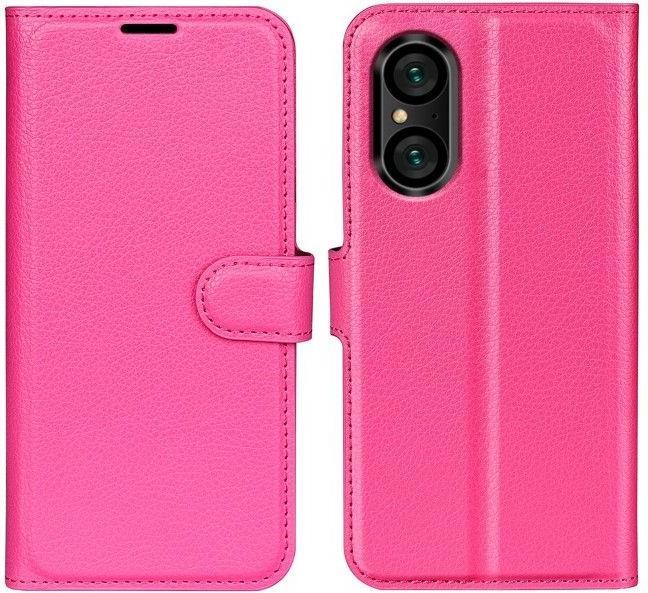 Actual product image MU Classic Litchi Leather Bookcover Series (Sony Xperia 5 V)