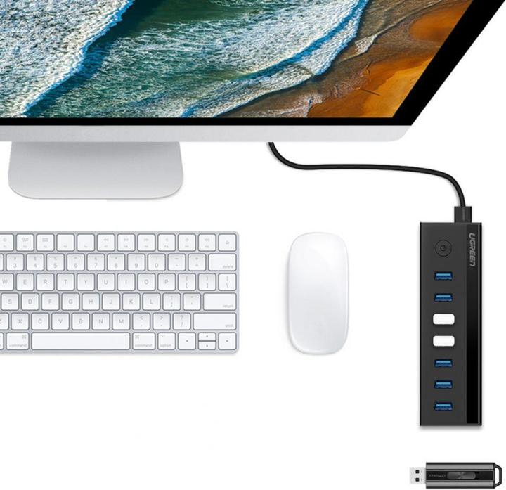 Actual product image Ugreen US219 (USB-A, 7 Ports)