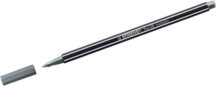 Produktbild STABILO Pen 68 (Silber, 1 x)