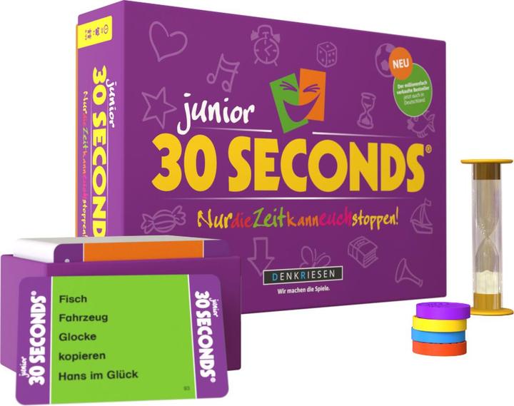 Actual product image Denkriesen 30 Seconds Junior - 'Only time can stop you! (German)