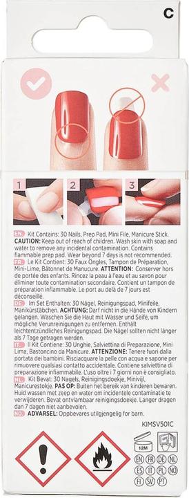 Produktbild KISS Nails - imPress Knock Out (Nagelkleber, Kupfer)