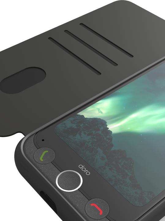 Image du produit Doro Wallet Case graphit für Aurora A3x (Oppo A31)