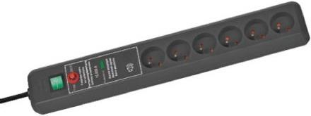 Produktbild Brennenstuhl Secure-Tec (6 x, CEE 7/5, 3 m)