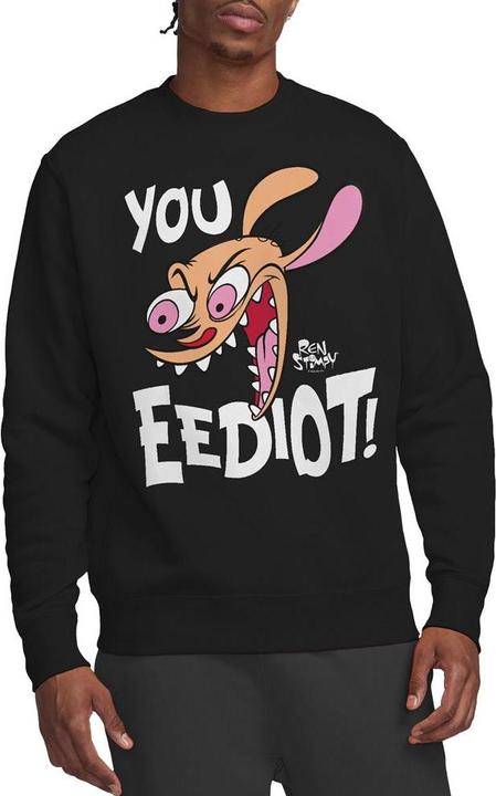 Immagine prodotto Ren & Stimpy You Eediot! Felpa Adulto Unisex (XXL)