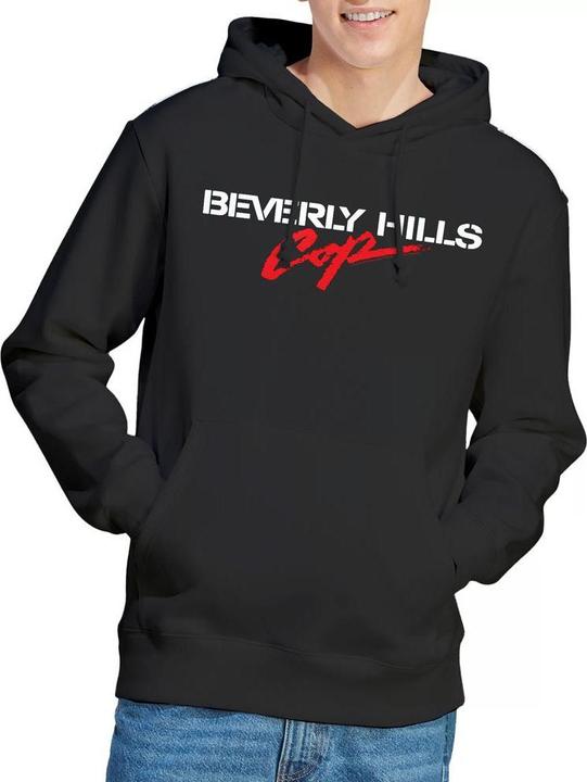 Immagine prodotto Beverly Hills Cop Felpa con Cappuccio Logo Uomo (L)