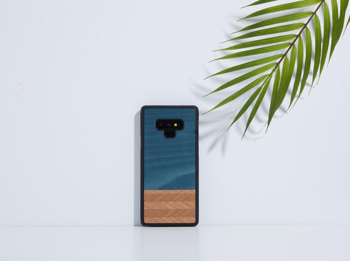 Actual product image Man&Wood SmartPhone case Galaxy Note 9 denim black (Samsung Galaxy Note 9)