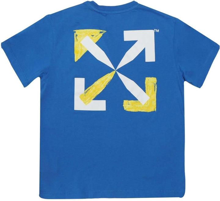 Actual product image Off Childrens/Kids Script T-Shirt (128)