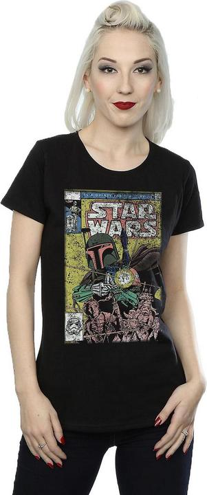 Immagine prodotto Star Wars Maglietta in cotone a fumetti Boba Fett (S)