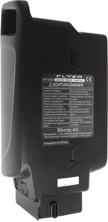 Actual product image Panasonic Akku Next Generation 36 Volt 540Wh (540 Wh, E-Bike battery)
