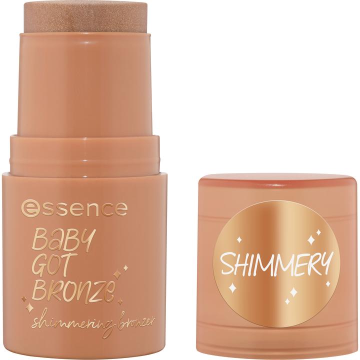 Image du produit essence BABY GOT BRONZE shimmering bronzer bronzeur scintillant (10 Golden Hour, Contour, 5.50 g)