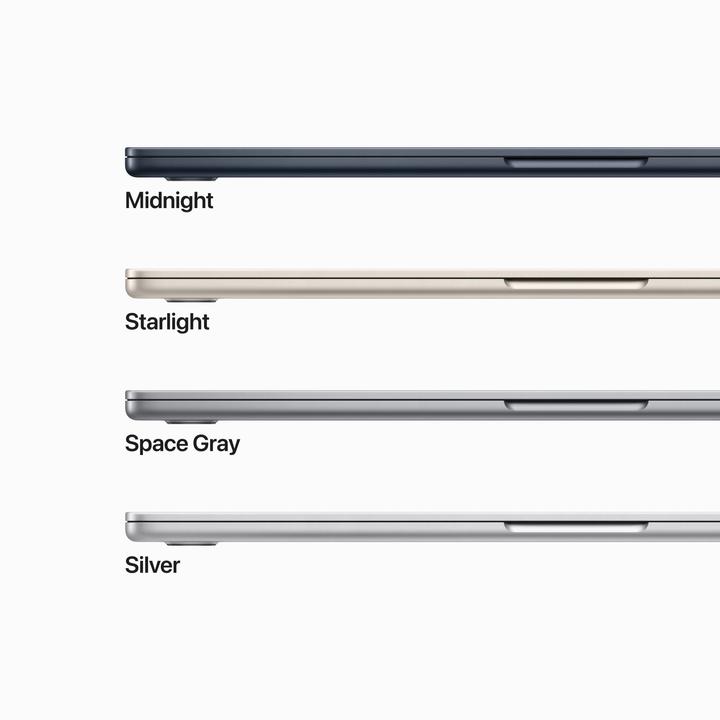 Produktbild Apple MacBook Air – 2023 (15", M2, 16 GB, 1000 GB, CH)