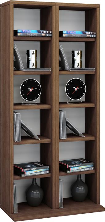 Immagine prodotto VCM Scaffale porta CD e DVD in legno Milano (42 x 20 x 92 cm)