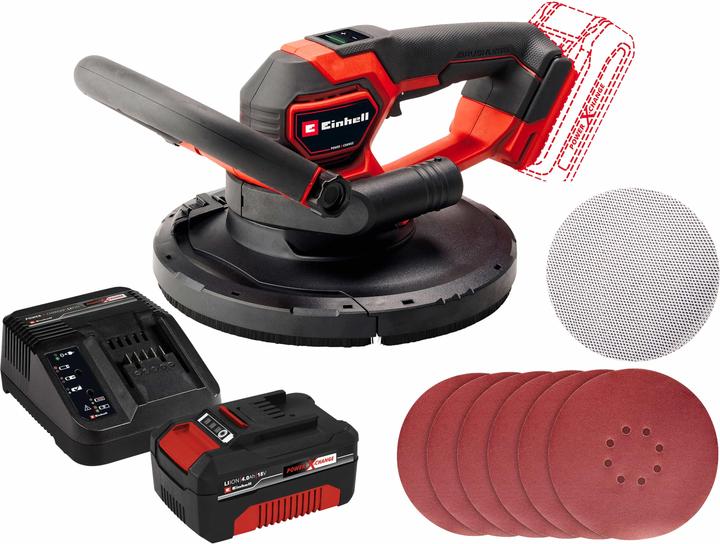Einhell Akku-Trockenbauschleifer TP-DWS 18/2225 Li BL Kit (1x 4,0 Ah) (Trockenschleifer)