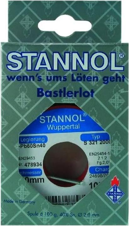 Produktbild Stannol Lötdraht