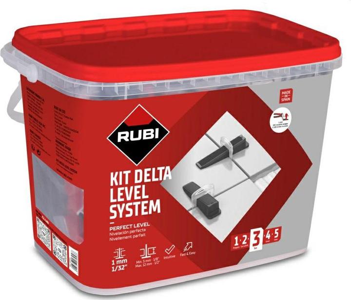 Rubi ZESTAW DELTA 1,5 mm (3-12 mm)