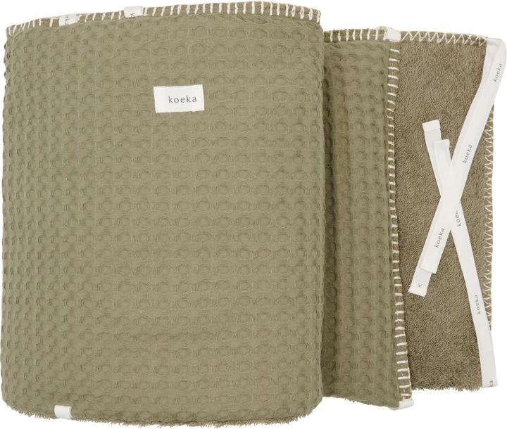Koeka Playpen / bed surround Amsterdam moss (180 cm, 30 cm)